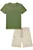 Conjunto de Camiseta em Meia Malha e Bermuda Linho Santorini com Elastano - Ref 78631 Johnny Fox - Imagem 3