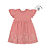 Vestido Infantil Menina Malha Linho - Colorittá - Rosé - Ref 73292 - Imagem 1