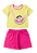 Conjunto Infantil Feminino Magali Neon e Pink - Turma da Monica - Magali Faminta - Imagem 1
