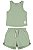 Conjunto Infantil Menina Blusa Regata Malha e Short Moletinho - Colorittá - Ref 75449 - Imagem 2