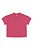 Blusa Croped Manga Curta  Canelada Gola Alta Infantil - Elian - Ref 50056 - Imagem 5
