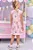 Vestido em Fly Tech Rosa Estampado - Ref 77958 - Kukiê - Imagem 2