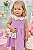 Vestido Lilás Com Bolsa Infanti Feminino Infantil Ref - 75651 - Imagem 1