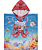 Toalha De Praia Masculina Infantil Com Capuz Estampa De Tubarão - Ref 221518 - Elian - Imagem 2