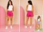 Short Jeans Pink - Feminino Infantil - Tiroliro - Ref- TFB 5002 - Imagem 1