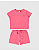 Conjunto Infantil Menina Blusa Box e Short Em Algodão - Malwee Kids - Ref 125005 - Imagem 2