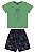 Conjunto Masculino Infantil Estampa Coqueiro - Ref 18049 - Quimby - Imagem 1