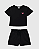 Conjunto Infantil Menina Blusa Box e Short Em Algodão - Malwee Kids - Ref 125005 - Imagem 1