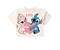 Conjunto Infantil Feminino Off White Stitch e Angel - Imagem 2