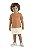 Conjunto Infantil Masculino com Camiseta Laranja em Meia Malha e Bermuda Off em Moletinho Linho - Colorittá - Ref 72194 - Imagem 1