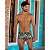 SUNGA VERÃO BRAZYL BOXER 211 POLIAMIDA ESTAMPADA MASCULINA - Imagem 1
