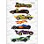 CADERNO TILIBRA BROCHURA CAPA DURA 1/4 (P) HOT WHEELS 80 FOLHAS 1776-P - Imagem 4