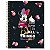 CADERNO TILIBRA UNIVERSITÁRIO 10 MATÉRIAS CAPA DURA MINNIE COLEGIAL 160 FOLHAS 170837-P (CORES SORTIDAS) - Imagem 3