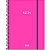 CADERNO TILIBRA UNIVERSITÁRIO 10 MATÉRIAS CAPA DURA NEON COM ELÁSTICO 160 FOLHAS 4808-P - Imagem 1