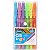 CANETA CIS TRIGEL PASTEL 0,8 MM CX/6 CORES 4728-P - Imagem 1