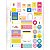 PAPEL TILIBRA BLOCO ARGOLADO 4 FUROS HAPPY COLEGIAL 80 FOLHAS 3627-P - Imagem 2