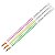 LÁPIS FABER GRAFITE GRIP 2001 NEON 2B 2001BF/72 259-P (CORES SORTIDAS) - Imagem 1
