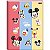 CADERNO JANDAIA BROCHURÃO CAPA DURA (G) DISNEY EMOJI 96 FOLHAS 3907-P (CORES SORTIDAS) - Imagem 4