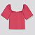 BLUSA LUNENDER MANGA CURTA MAIS MULHER 35209 MALHA FEMININA - Imagem 4