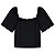 BLUSA LUNENDER MANGA CURTA MAIS MULHER 35209 MALHA FEMININA - Imagem 1