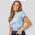 BLUSA LEE MANGA CURTA TSHIRT 6033L ALGODÃO SILKADA FEMININA - Imagem 1