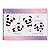 CADERNO TILIBRA CARTOGRAFIA CAPA DURA LOVELY FRIEND PANDA  254773-P (CORES SORTIDAS) - Imagem 1