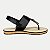 SANDALIA MODARE RASTEIRA PRETO CONFORTO FEMININA - Imagem 3
