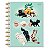 CADERNO TILIBRA UNIVERSITÁRIO 10 MATÉRIAS CAPA DURA TILIDISCO PURRFECT CATS 26756-P - Imagem 1