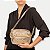 BOLSA RAFITTHY TRANSVERSAL OURO  FEMININA - Imagem 1
