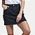 SAIA LEE BRIM E ELASTANO MINI PRETA FEMININA - Imagem 1