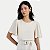 BLUSA HERING MC VISCOSE OFF WHITE FEMININA - Imagem 1