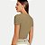 BLUSA HERING MC MALHA CANELADA VERDE FEMININA - Imagem 2