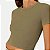 BLUSA HERING MC MALHA CANELADA VERDE FEMININA - Imagem 3