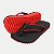 CHINELO KENNER DEDO KIVAH CUSHY VERMELHO E PRETO  MASCULINO - Imagem 4