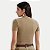 BLUSA HERING MC MALHA CANELADA VERDE FEMININA - Imagem 3