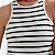 VESTIDO HERING REGATA  MALHA CANELADA PRETO FEMININO - Imagem 2
