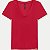 BLUSA LUNENDER MC MALHA CANELADA VERMELHO FEMININO - Imagem 1
