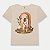 BLUSA LUNENDER MAIS MULHER  MC T-SHIRT SILKADA BEGE FEMININO - Imagem 1