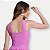 BLUSA LUNENDER REGATA MALHA CANELADA LILAS FEMININO - Imagem 2