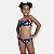BIQUINI ALAKAZOO TANGA TOP SEM  BOJO POLIESTER AZUL MARINHO FEMININO INFANTIL - Imagem 1