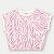 BLUSA ALAKAZOO MC MALHA ESTAMPADA ROSA FEMININA - Imagem 1