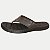 CHINELO PEGADA DEDO CASUAL TIRAS DE COURO MASCULINO - Imagem 1