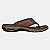 CHINELO PEGADA DEDO CASUAL TIRAS DE COURO MASCULINO - Imagem 2