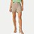 SHORT DOCE TRAMA POLIESTER CARGO BEGE FEMININO - Imagem 1