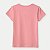 BLUSA HERINGKIDS MC TSHIRT ALGODÃO LISA ROSA FEMININA INFANTIL - Imagem 3