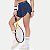 SHORT DI PAULA POLIAMIDA FITNESS COM RECORTE AZUL FEMININO - Imagem 2