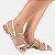 SANDALIA MISSISSIPI RASTEIRA OFFWHITE FEMININA ADULTO - Imagem 2