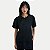 BLUSA HERING MANGA CURTA  PRETA VISCOSE FEMININA ADULTO - Imagem 1