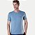 CAMISETA SALLO MANGA CURTA SLIM MISTA AZUL PASTEL LISA MASCULINO ADULTO - Imagem 1