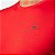 CAMISETA SALLO MANGA CURTA SLIM MISTA VERMELHA LISA MASCULINO ADULTO - Imagem 4